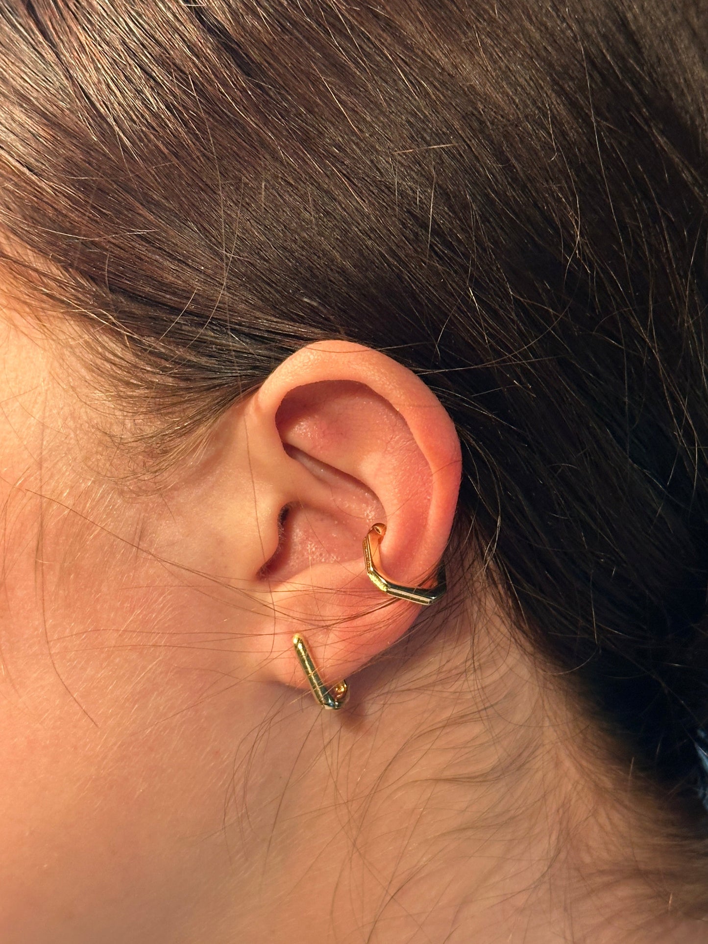 The Maren Ear Cuff, modeled