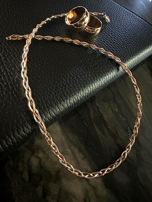 Elevated Everyday: The Solstice Tri-Tone Choker