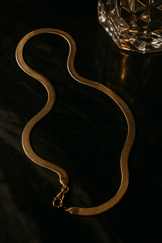 The Herringbone Necklace: Styled two ways, style that stays.