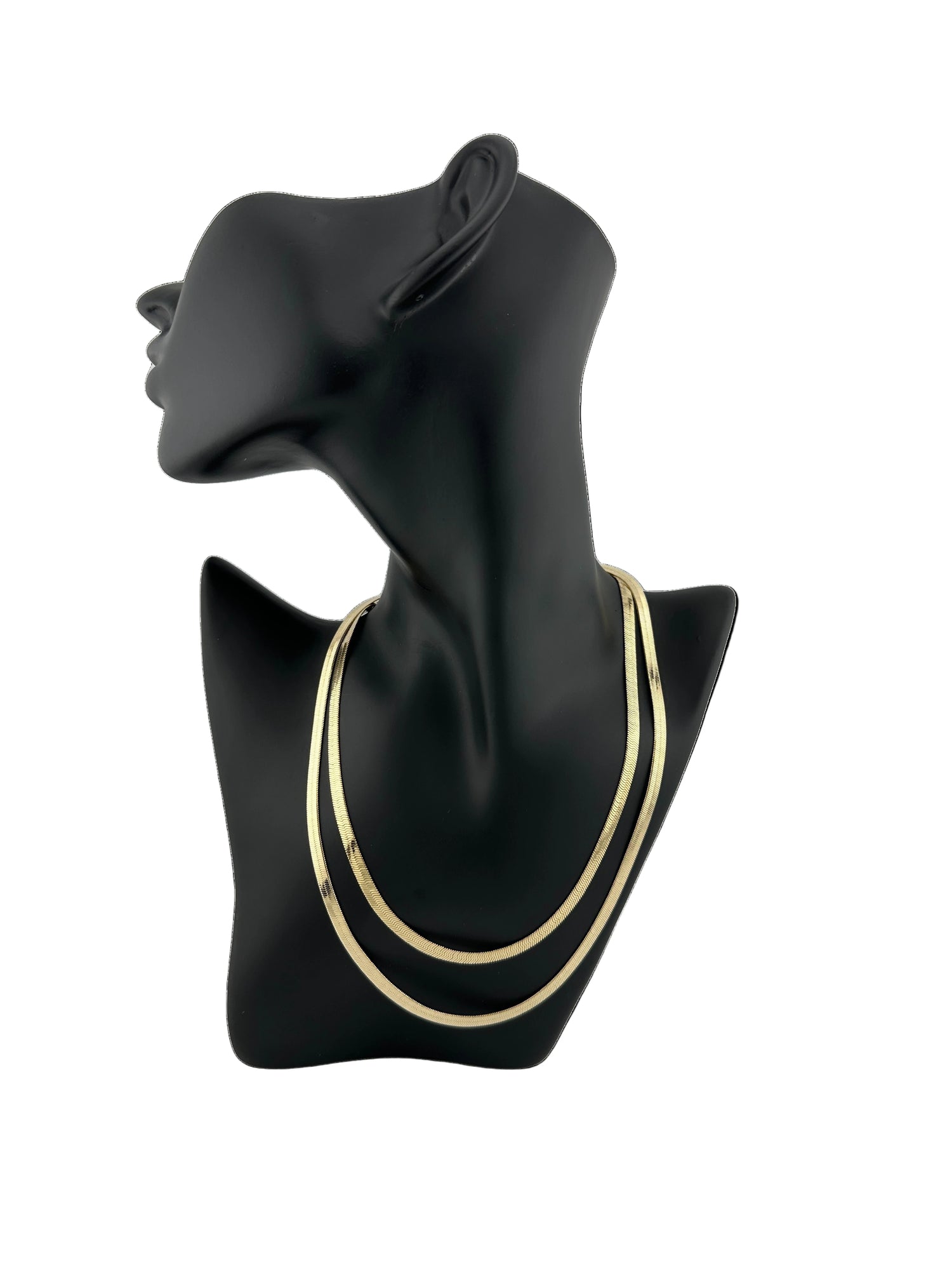 The Solana Herringbone Necklaces from The Capsule Collection
