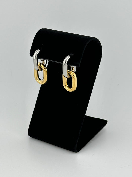 The Portia Paperclip Earrings