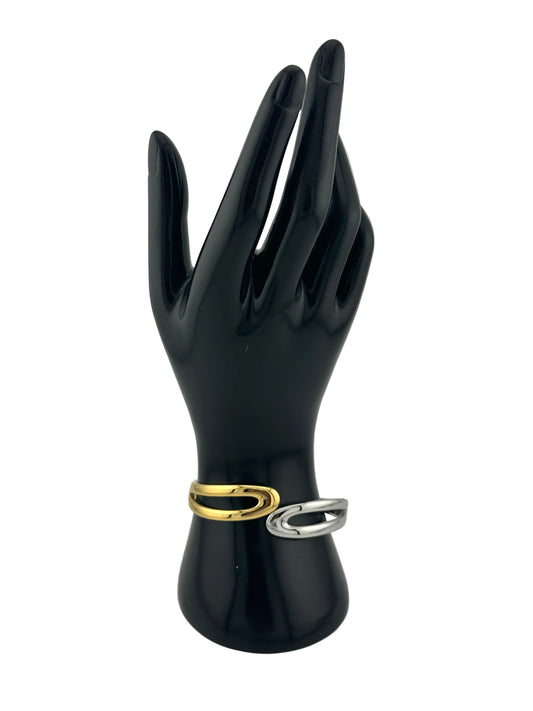 Bracelet on black hand mannequin display