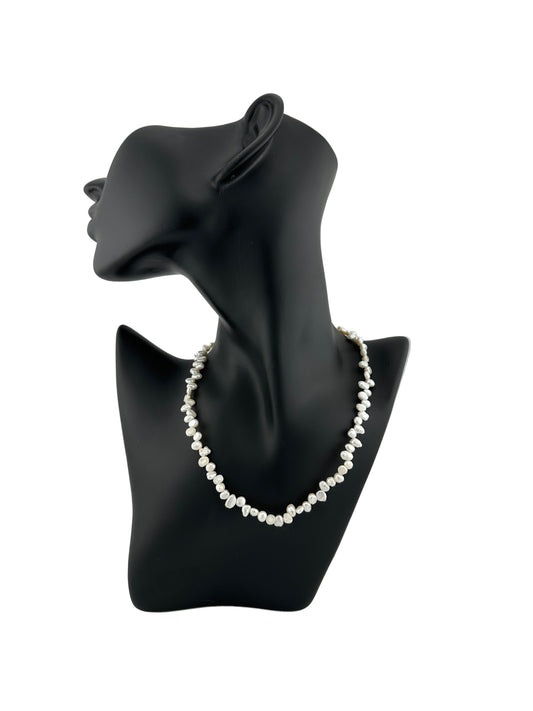 Lustra Petite Baroque Pearl Necklace — Product Image