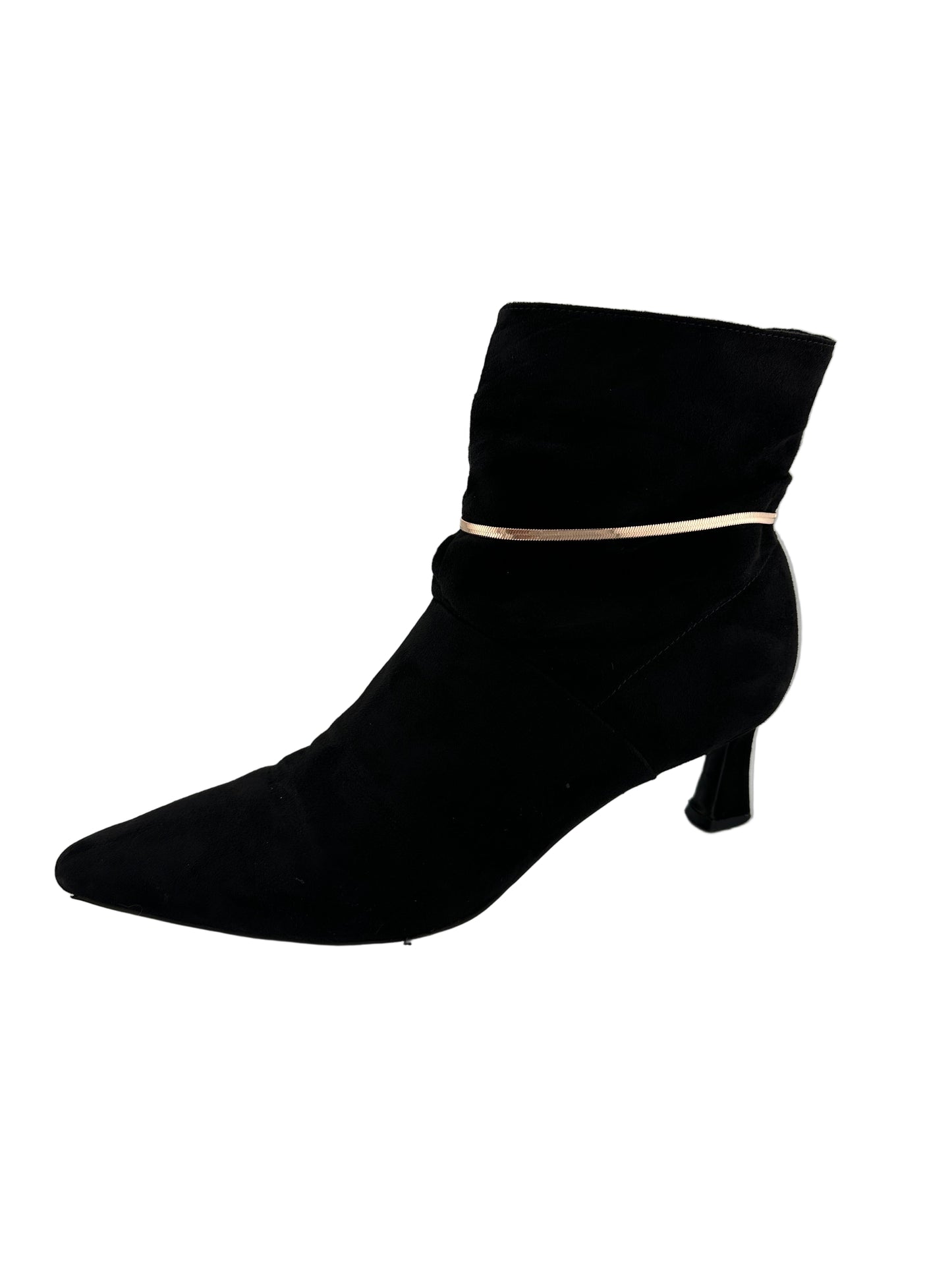 Spiga Herringbone Anklets, shown in Rose Gold