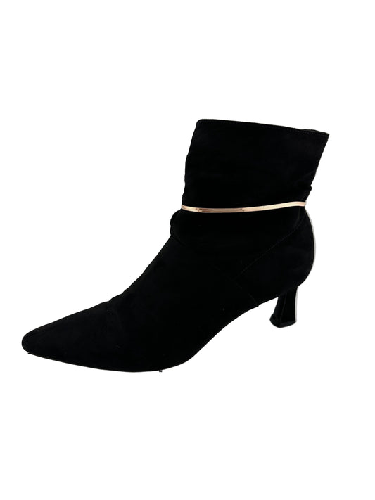 Spiga Herringbone Anklets, shown in Rose Gold