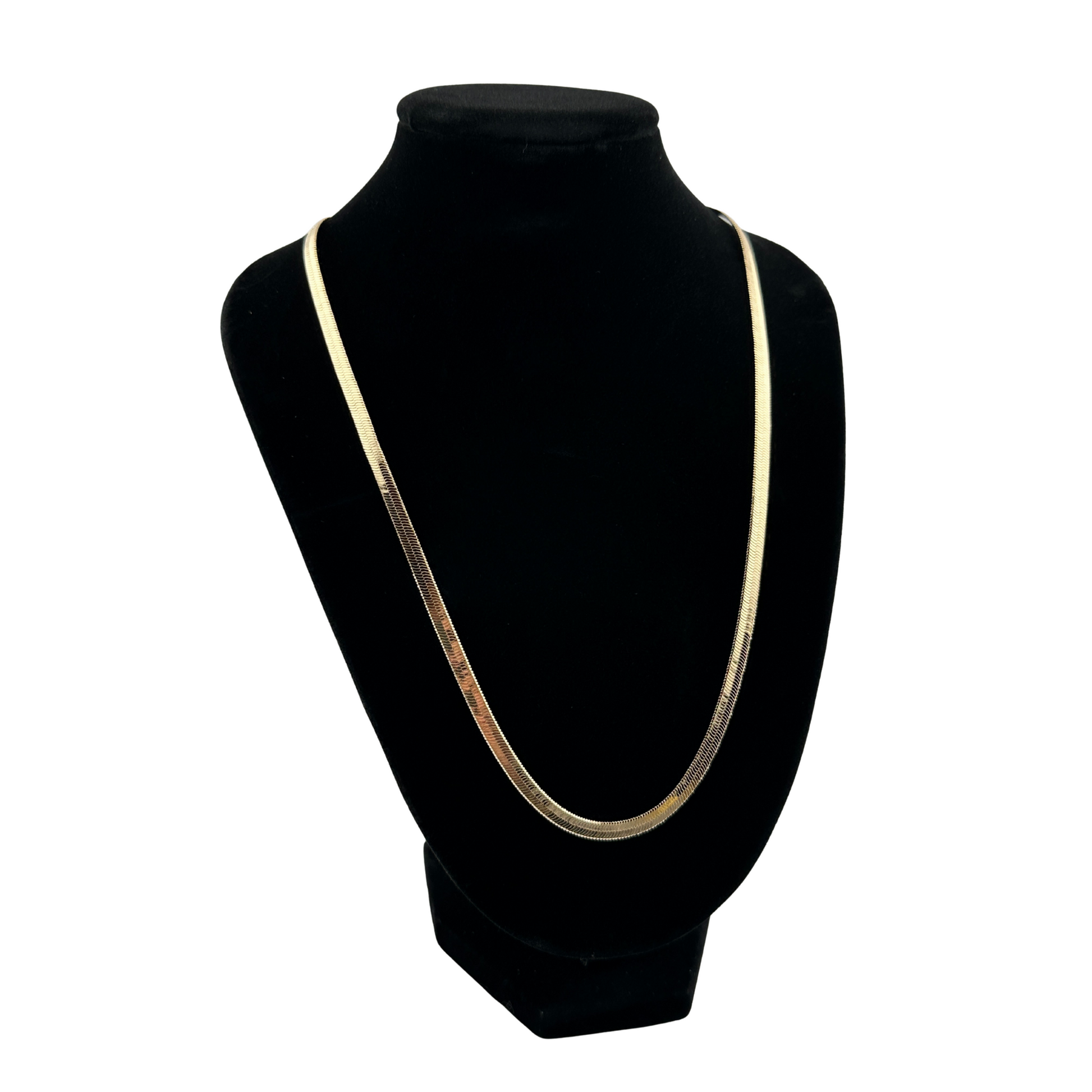 The Capri 4mm Herringbone Necklace