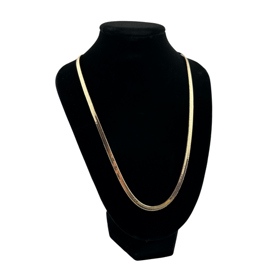 The Capri 4mm Herringbone Necklace