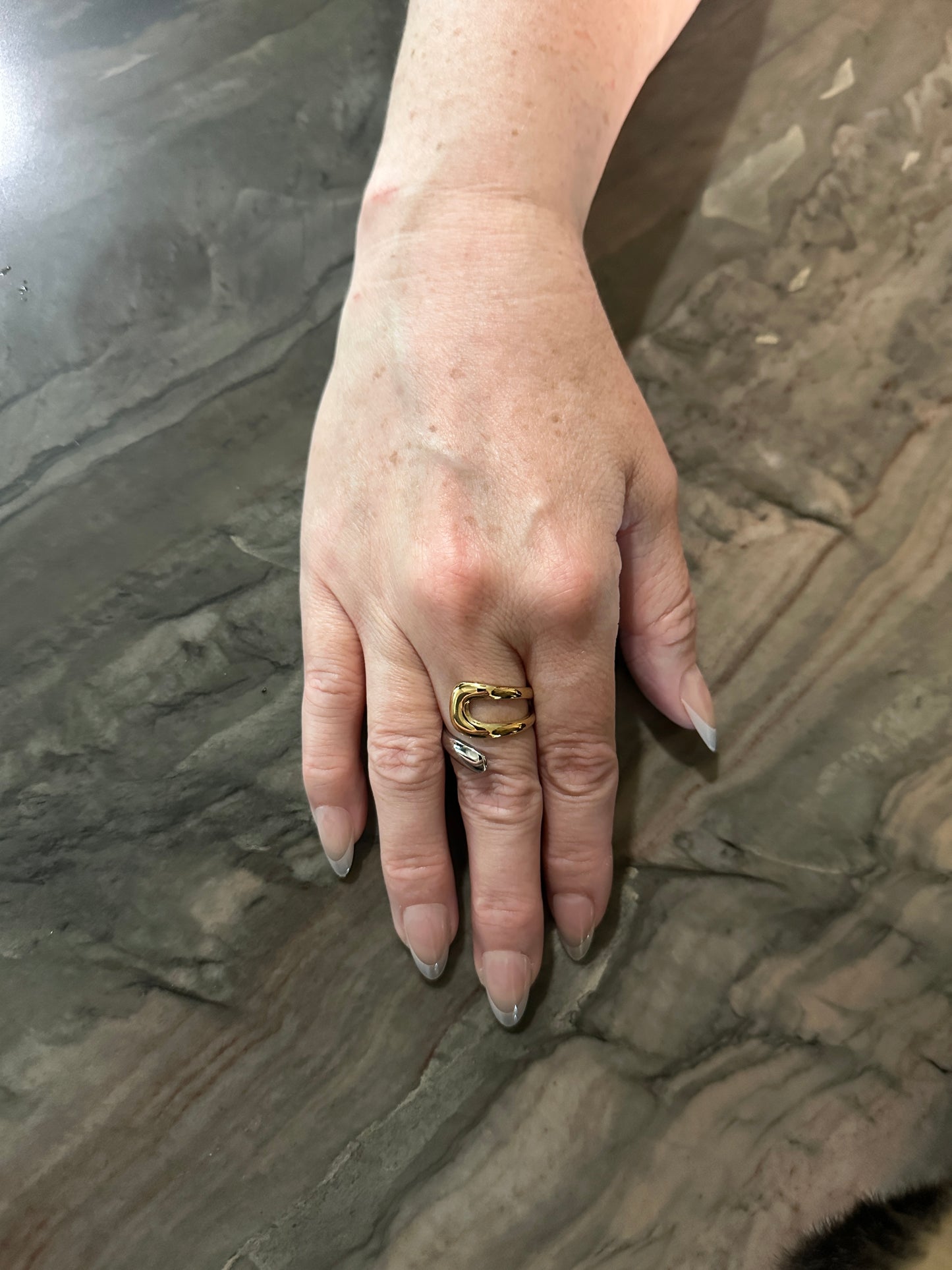 The Grace Ring, modeled