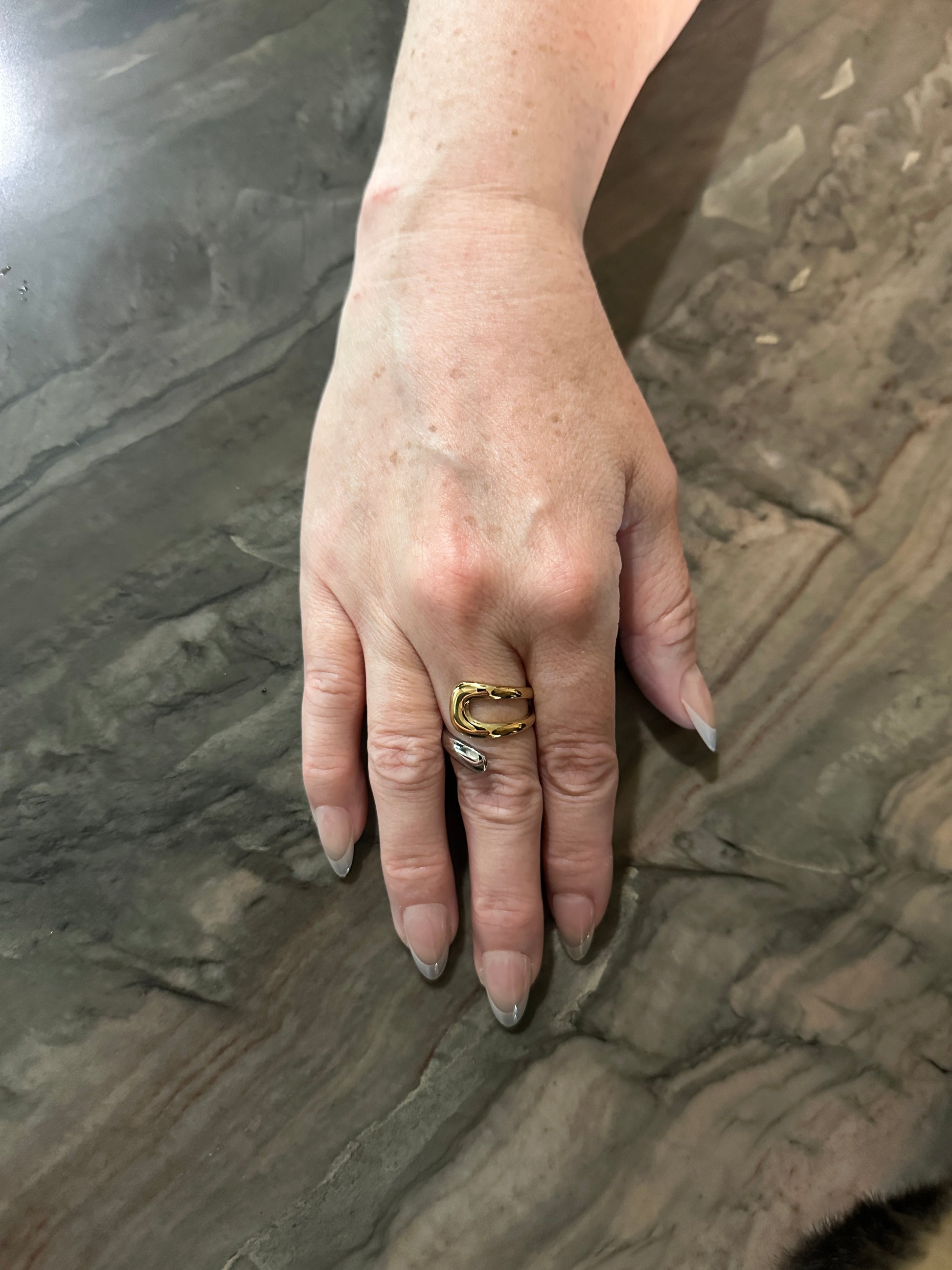 The Grace Ring, modeled