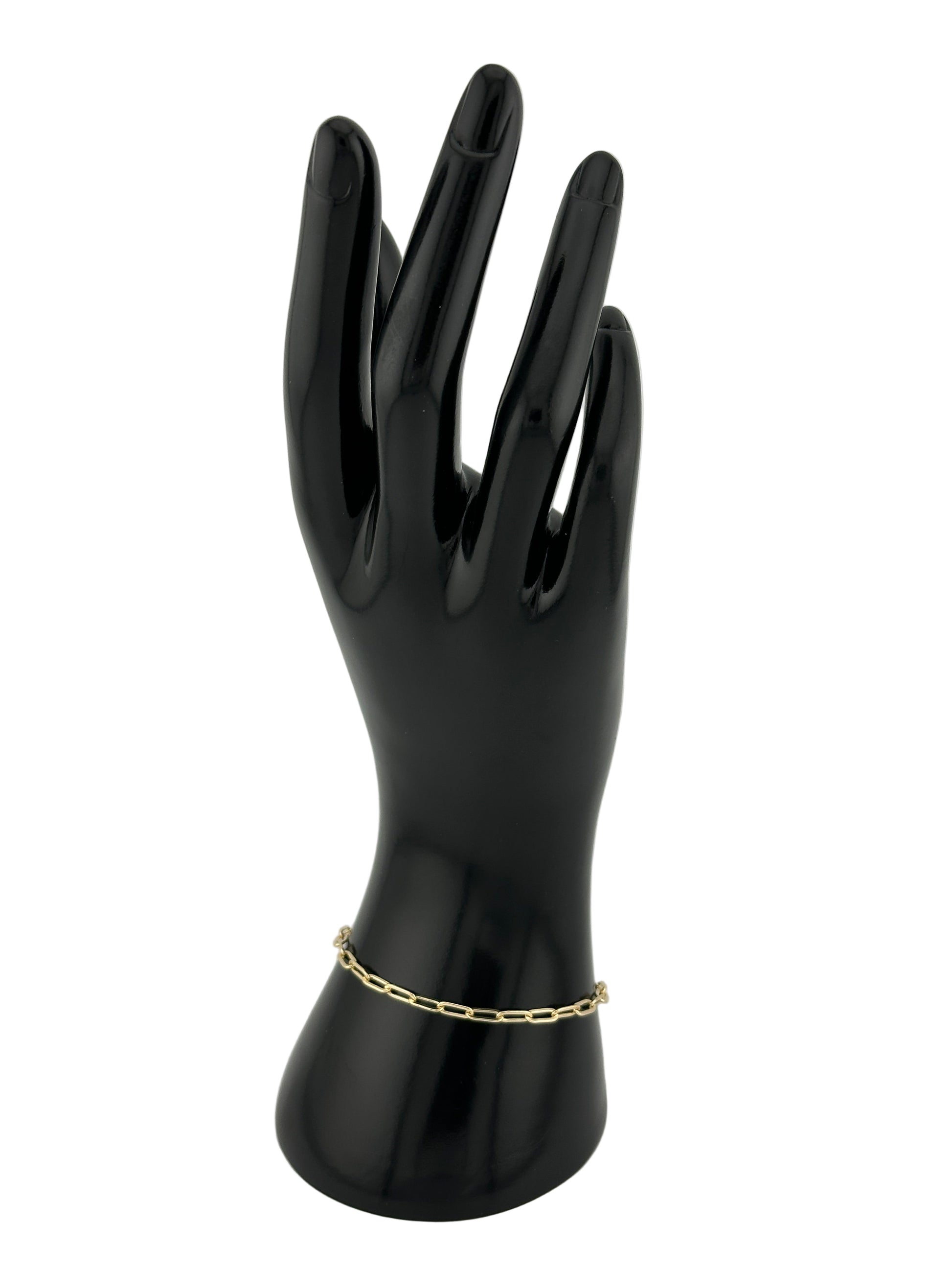 The Sorella Short Link Paperclip Bracelet