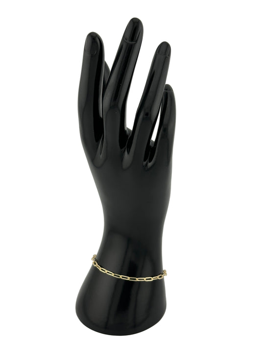 The Sorella Short Link Paperclip Bracelet