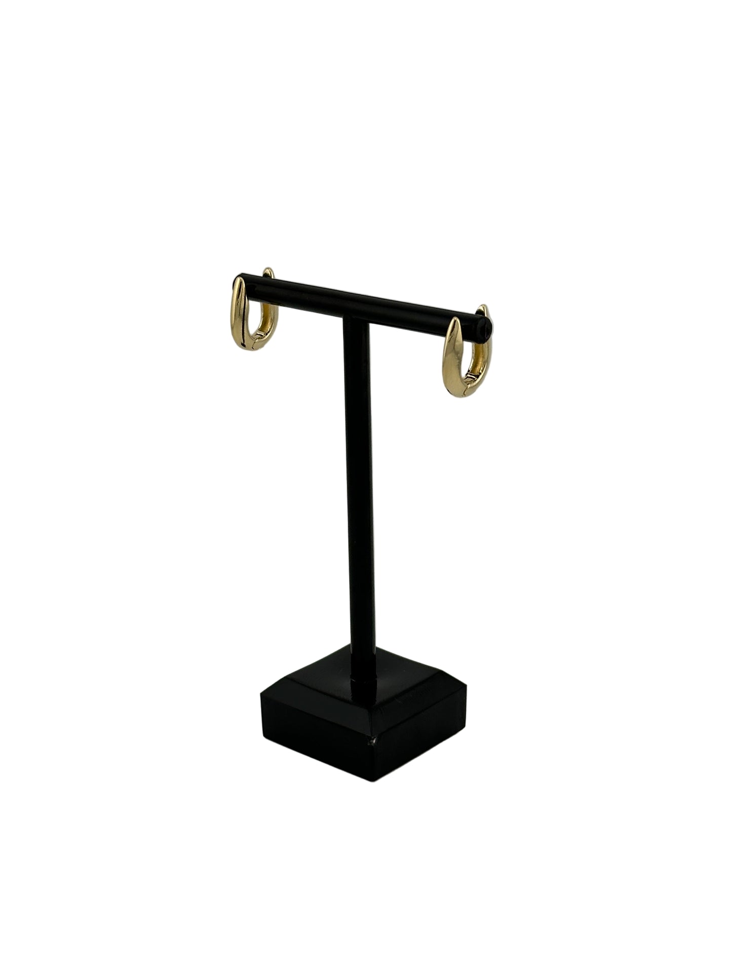 The Versa Hoop Earrings, Small — Side View
