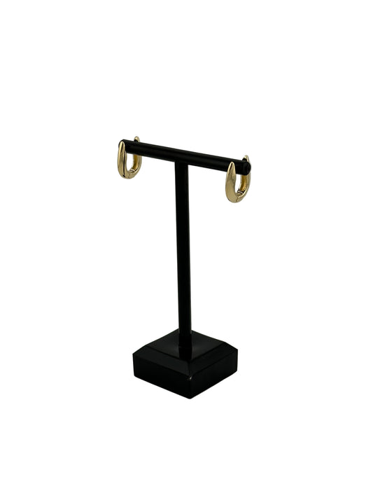 The Versa Hoop Earrings, Small — Side View